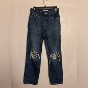 Levi’s low pro straight denim jeans (Size 27)